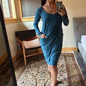 Pete & Greta Johnny Was Pima Cotton Asymmetrical Dress